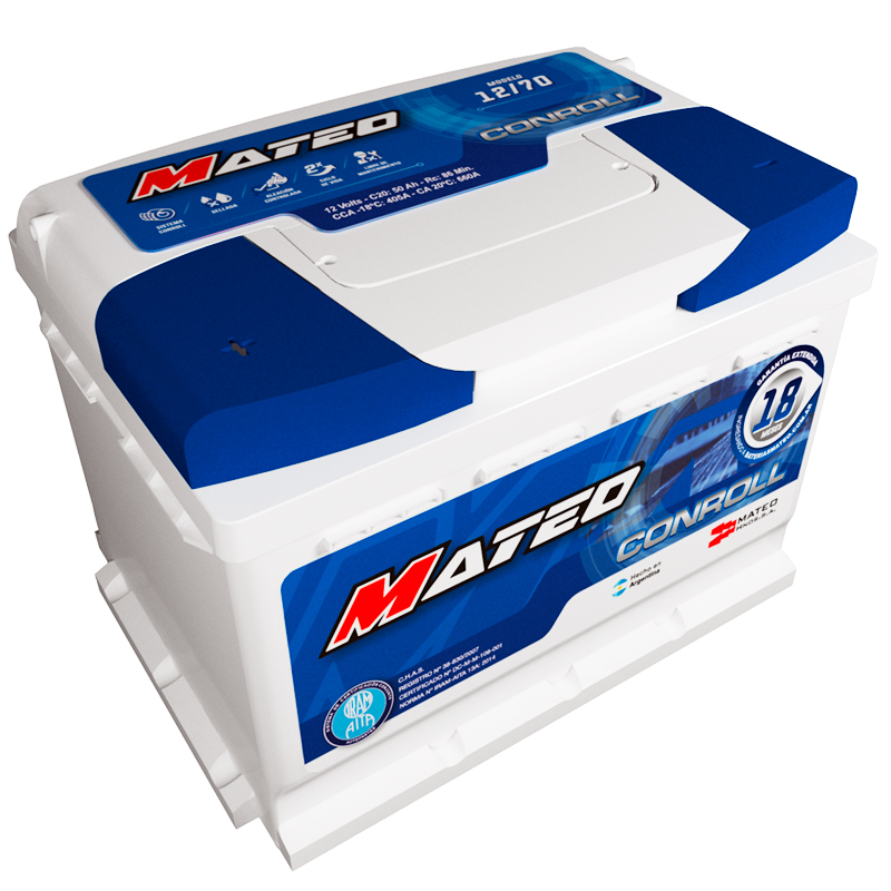 bateria-auto-12-70 Mateo - 12/70 - Imagen 1